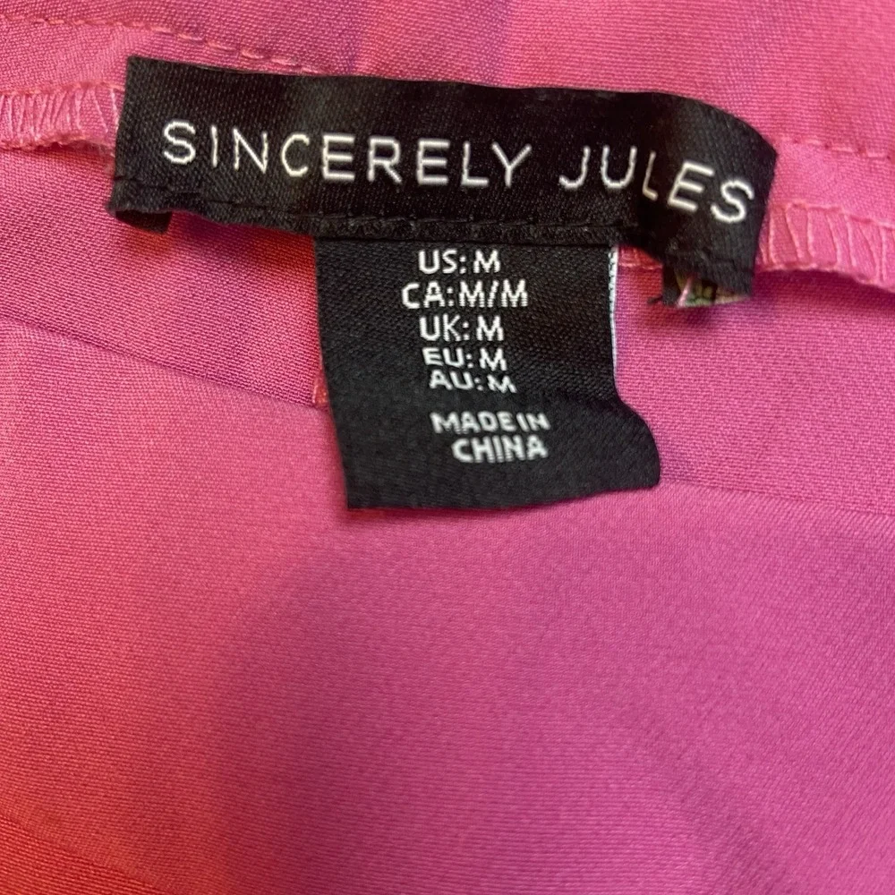 Sincerely Jules Women's Pink Skort Size M‎ NWOT - Picture 5 of 7